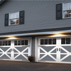 Residential horse farm barn garage doors