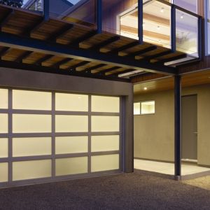 Residential garage door installation and repair (glass doors)