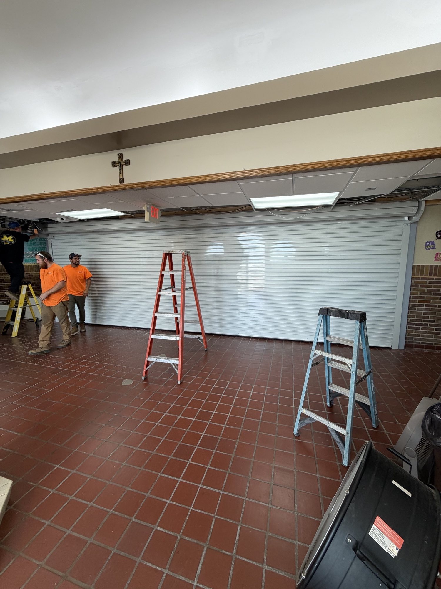 Security Door Installation at St. John’s School
