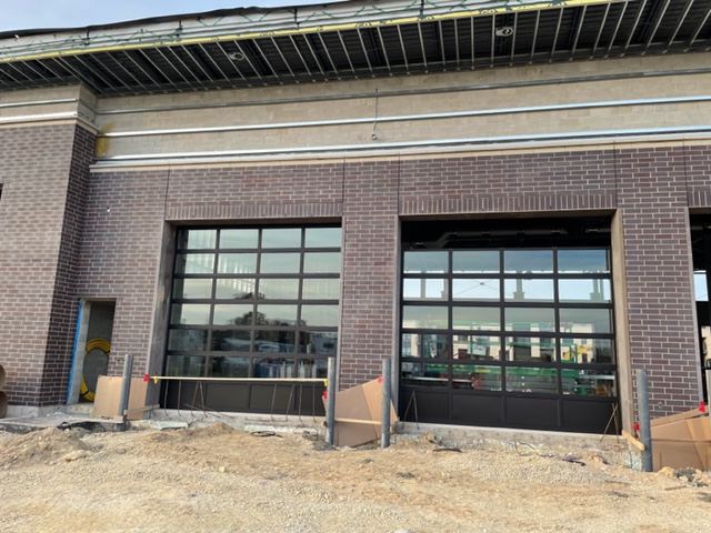 Aluminum Doors from McFarland Fire Station