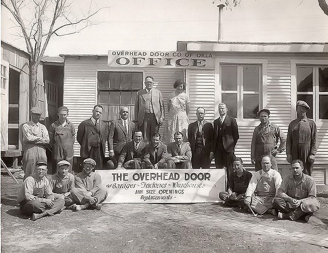 First employees for Overhead Door of Company